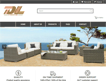 Tablet Screenshot of dlfurniture.com.vn